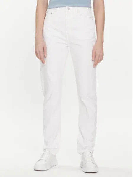 Calvin Klein Jeans Jeansy Authentic bílá