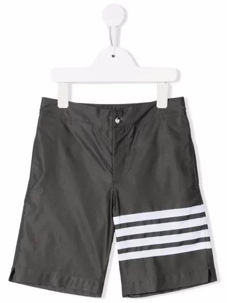 Kąpielówki dziecięce Thom Browne szare