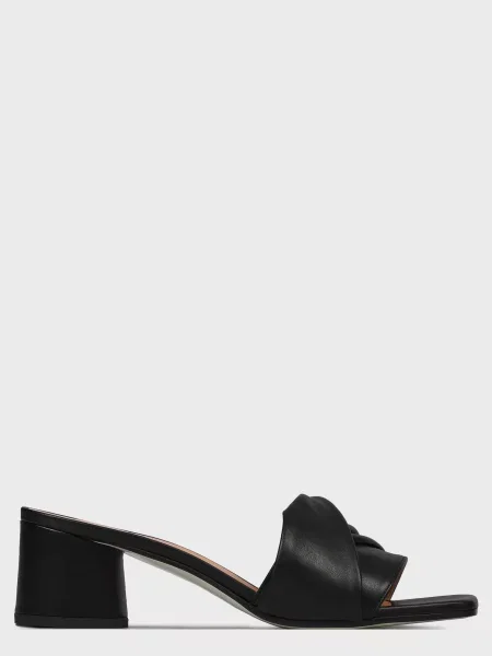 Шлепанцы Pollini черные