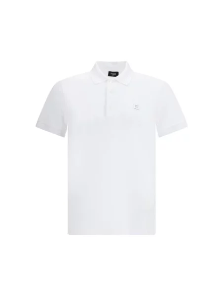 Koszulka polo Fendi biała