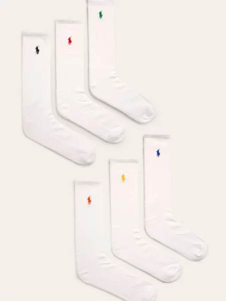 Polo Ralph Lauren nogavice bela