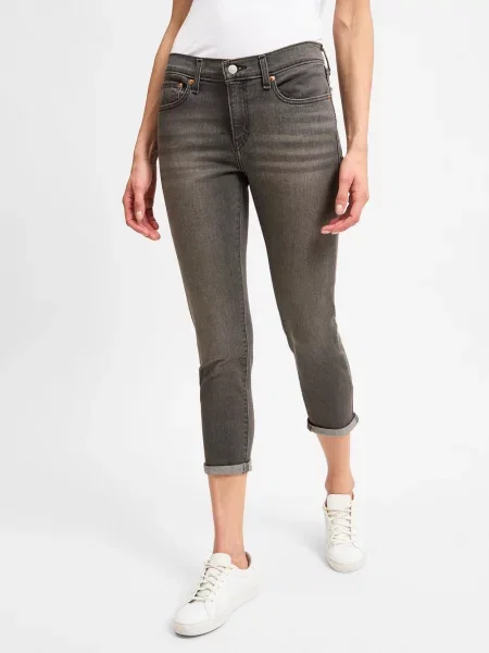Jeansy boyfriendy Levi's® 300 szare