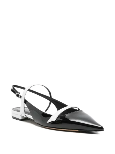 Pantofi cu toc Alexandre Birman slingback negru