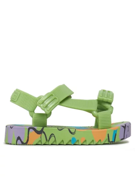 Melissa Сандали Mini Melissa Playtime Bb зелен