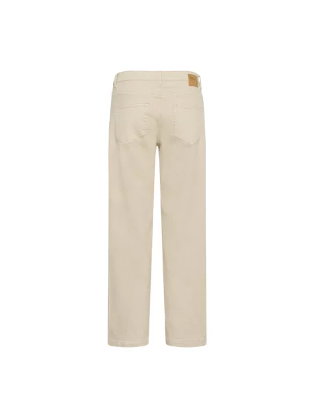 Szerokie jeansy My Essential Wardrobe beżowe