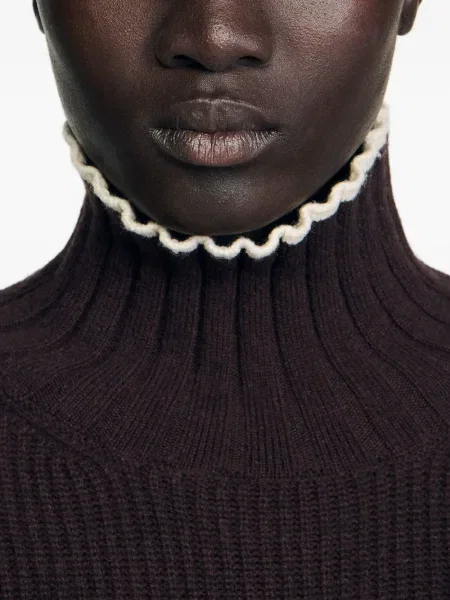 Heláncă Sandro cu volane maro