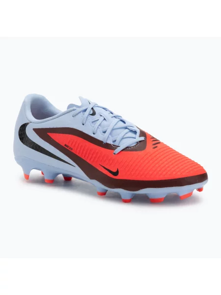 Încălțăminte de fotbal pentru bărbați Nike Phantom 6 Low Academy FG/MG royal tint/bright crimson