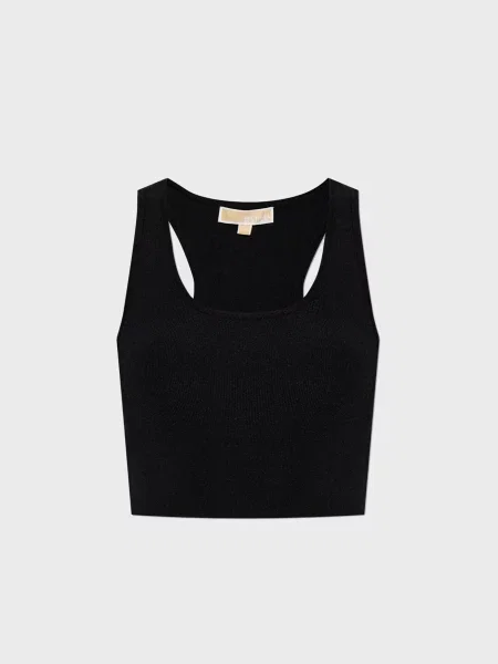 Укорочений топ Michael Kors чорний