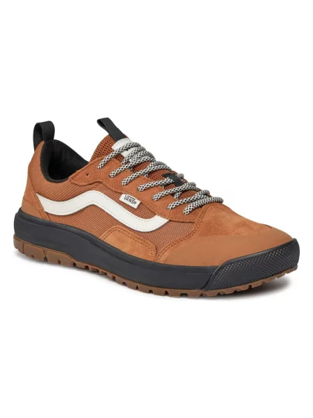 Sneakersy Vans brązowe
