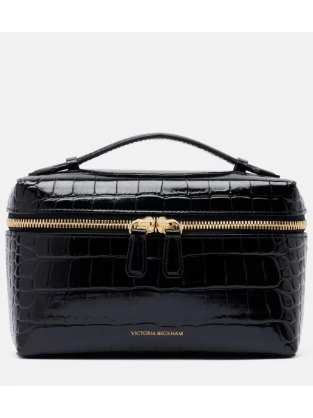 Geantă Victoria Beckham din piele negru