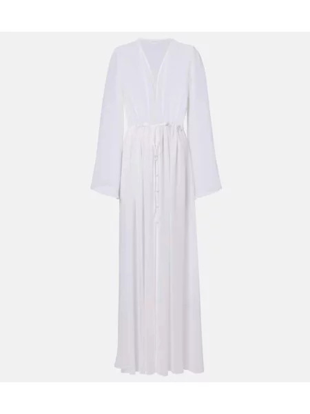 Rochie Alexandra Miro transparente alb