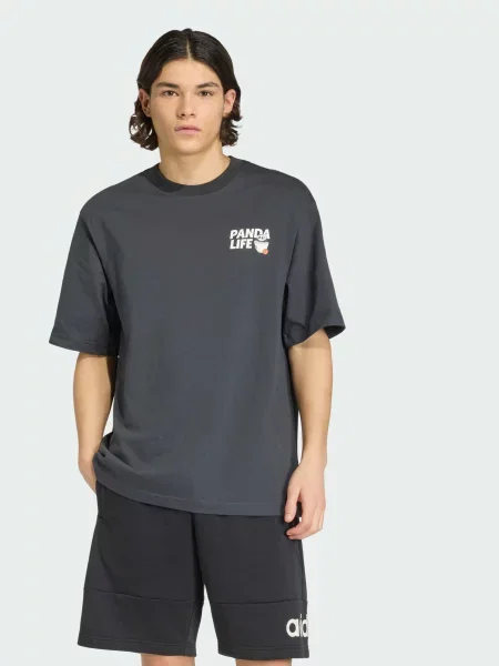 Футболка adidas сірий