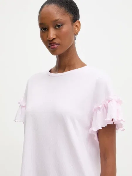 Ночная рубашка Answear.lab розовая