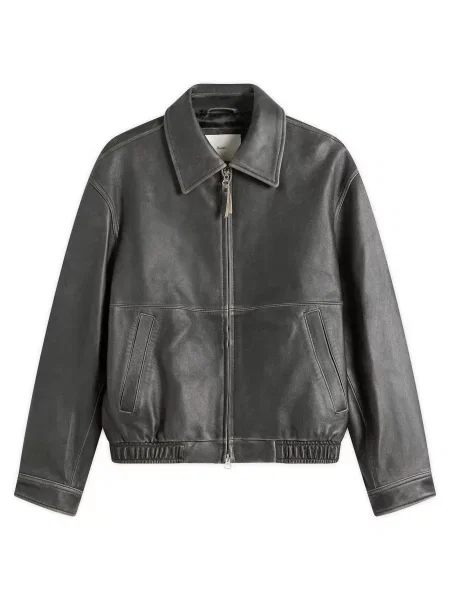 Kurtka skórzana Dunst czarna