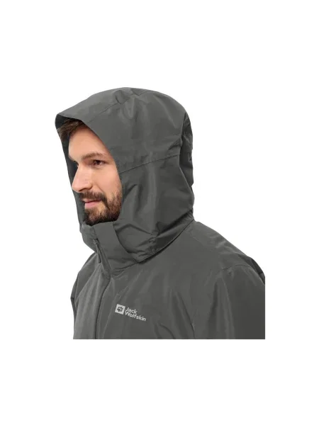 Geacă Jack Wolfskin gri