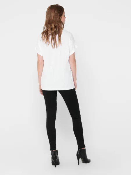 ONLY Póló Moster Loose Fit fehér
