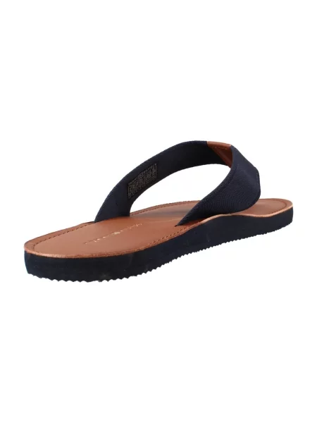 Pantofi Tommy Hilfiger din piele albastru
