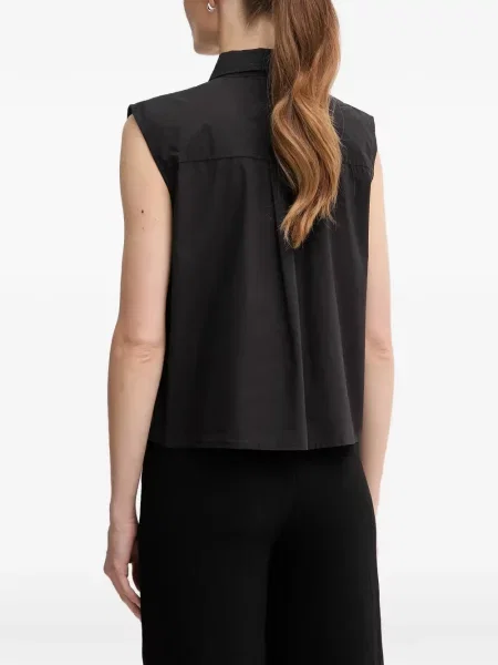 Cămașă Dkny fără mâneci negru