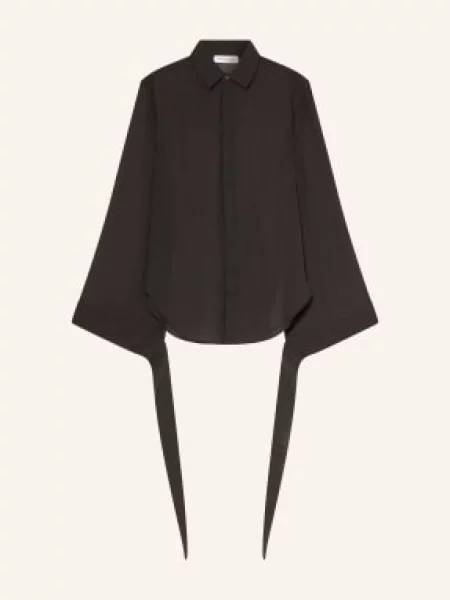 The Frankie Shop Bluzka Koszulowa Verlin schwarz czarna