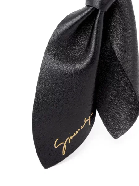 Pandantiv Givenchy cu funde din piele negru