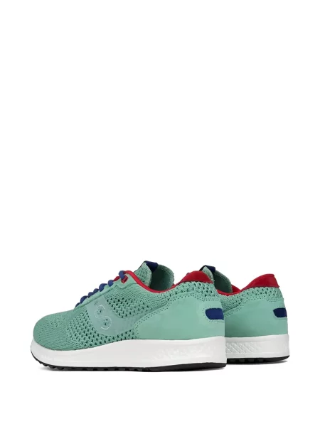 Sneakerși Saucony cu șireturi din dantelă verde