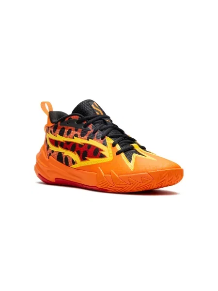 Sneakersy dziecięce Puma pomarańczowe
