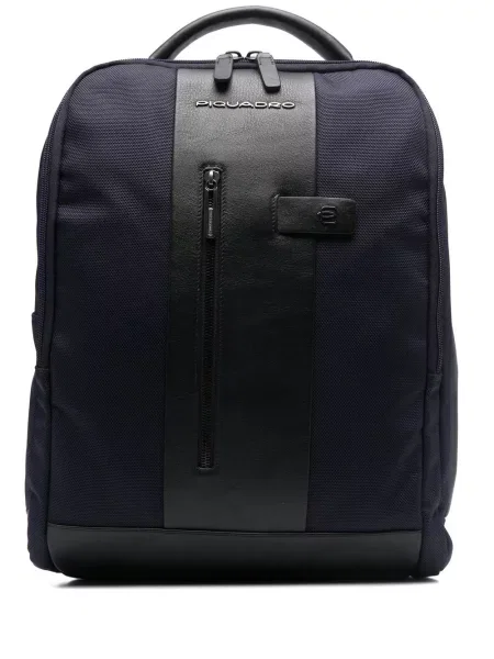 Rucsac Piquadro cu autograf albastru