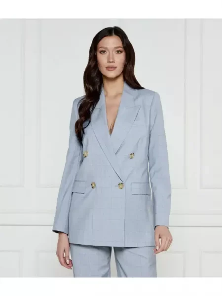 BOSS BLACK De lână sacou negru