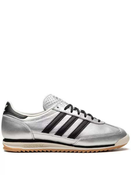 Ленени чехли Adidas бяло