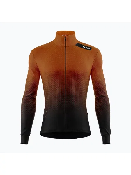 HUUB Core 4 Thermal LS copper brown мъжки колоездачен анцуг с дълъг ръкав кафяво