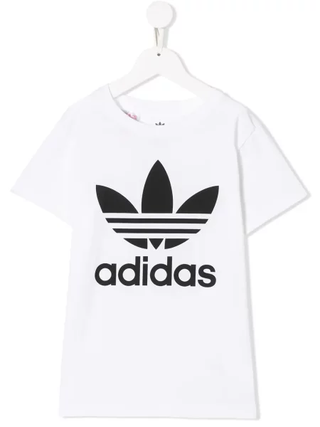 Koszulka dziecięca Adidas biała