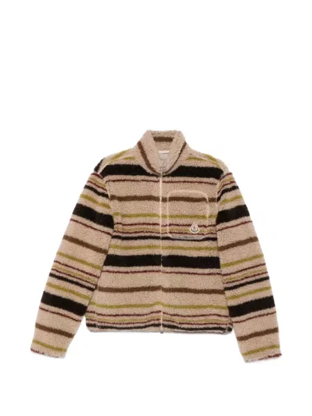 Ursuleț de pluș cardigan Moncler cu dungi