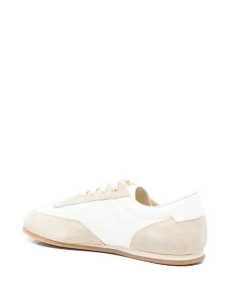 Sneakerși Common Projects cu șireturi din dantelă alb