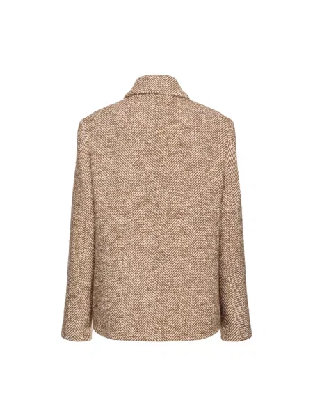 Marynarka Pinko casual brązowa