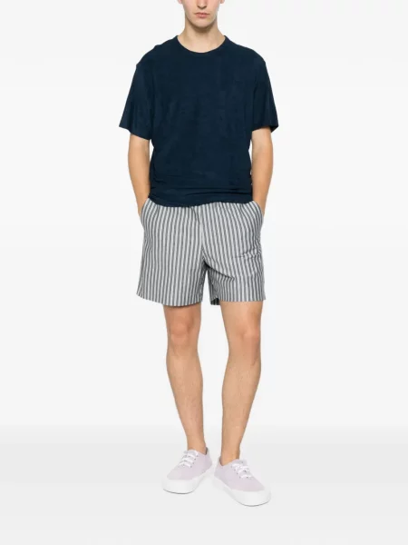 Tricou Mc2 Saint Barth cu broderie albastru