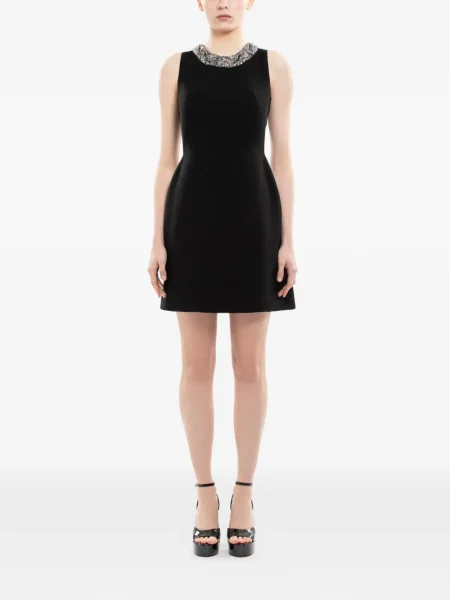 Rochie mini Saiid Kobeisy de costum negru