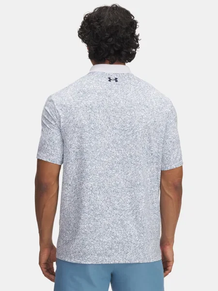 Polokošeľa Under Armour s potlačou biela