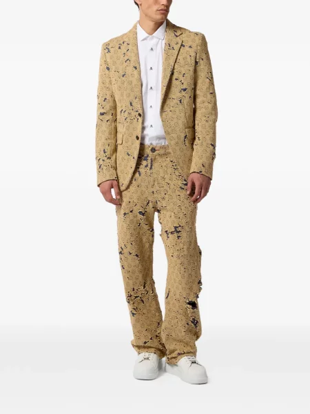Blugi Philipp Plein zdrențuiți