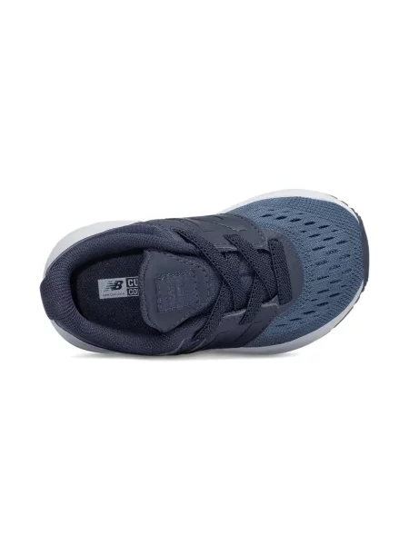 Top New Balance cu autograf alergare albastru