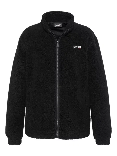 Schott NYC Jachetă fleece negru