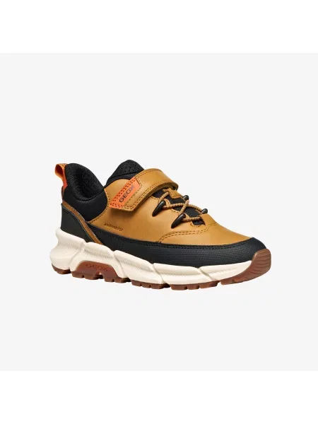 Sneakersy Geox J Flexyper Plus S Světle hnědá