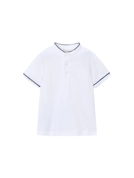 Mayoral Tricou polo alb