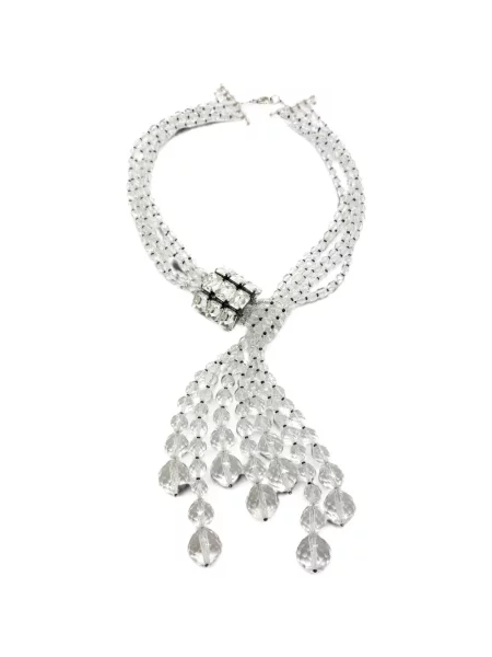 Colier Jennifer Gibson Jewellery alb
