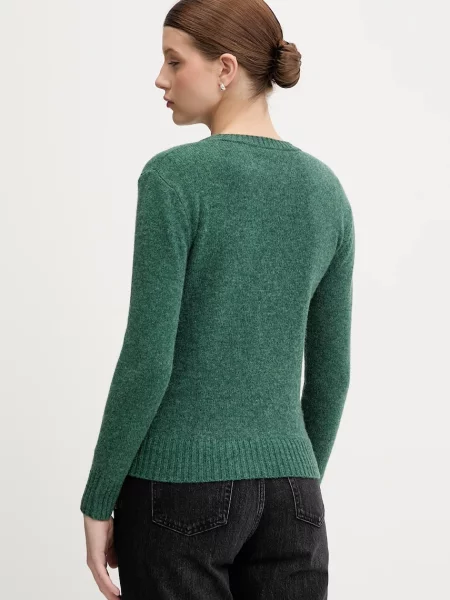 Шерстяной свитер United Colors Of Benetton серый