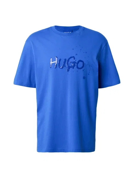 HUGO Tricou Nierofix' albastru