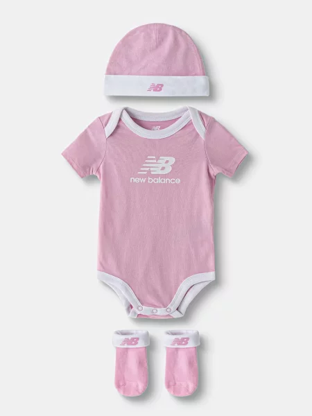 New Balance body dojčenské ružová