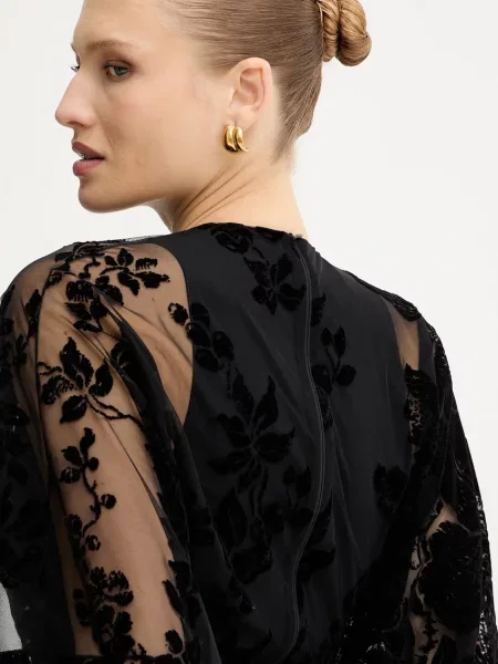 Платье мини Pinko черное
