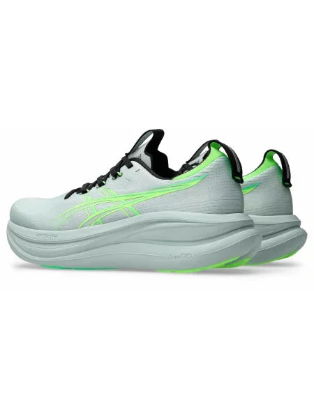 Синтетический кроссовки Asics Gel-nimbus зеленые