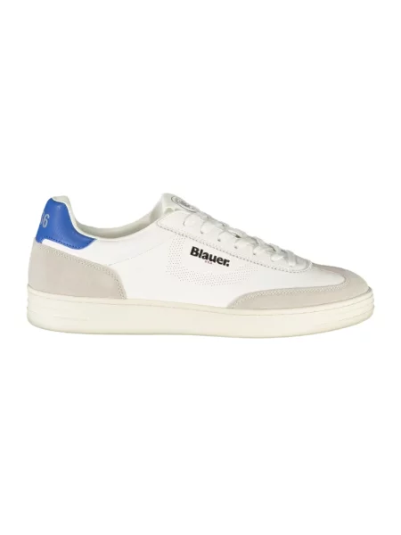 Sneakersy Blauer sznurowane białe