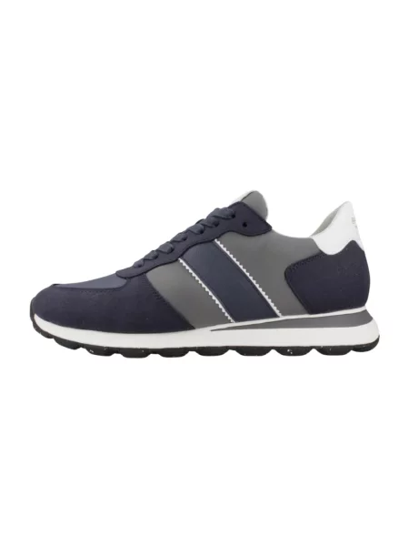 Sneakersy Geox skórzane niebieskie